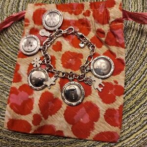 Brighton Christmas Charm Bracelet With Dust Bag - Z1